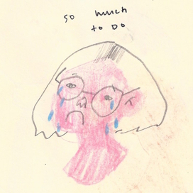 автопортрет "so much to do"
