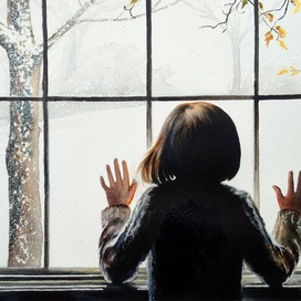 Первый снег.