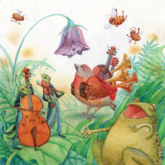 песенка лилового колокольчика