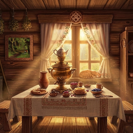 корчма иллюстрация фон новелла