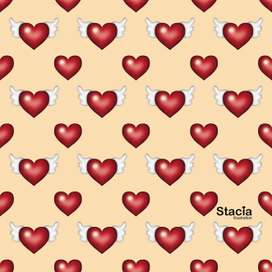 Паттерн ко дню всех влюбленных
