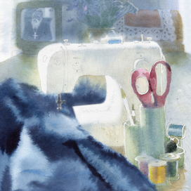 Про портниху.