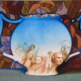 Память. Старая сахарница.