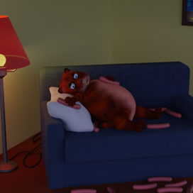 Истязание сосисками