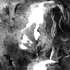 Чб иллюстрация