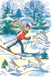 Н Ижендей. Полосная иллюстрация