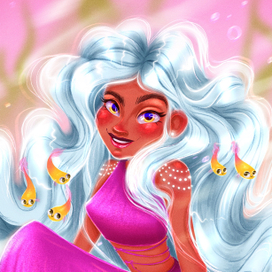 Русалочка 🧜🏻‍♀️ 🐡