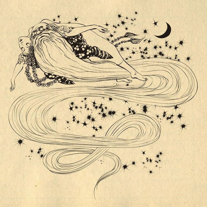 Черномор уносит Людмилу