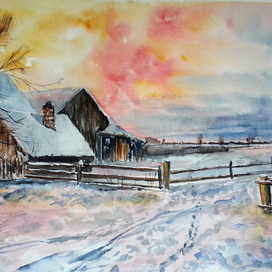 "Морозное утро" 2014 г.