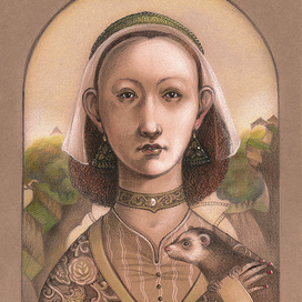 Дама с хорьком