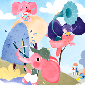 Рукастик , Вкусик и Ушастик