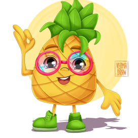 Персонаж ананас