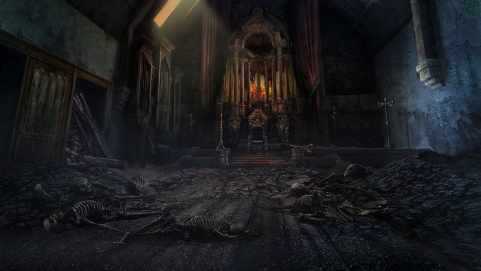 4 локация к игре "Crossroad Mysteries: The Broken Deal"