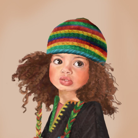 портрет девочки