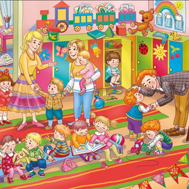 Идём в детский сад