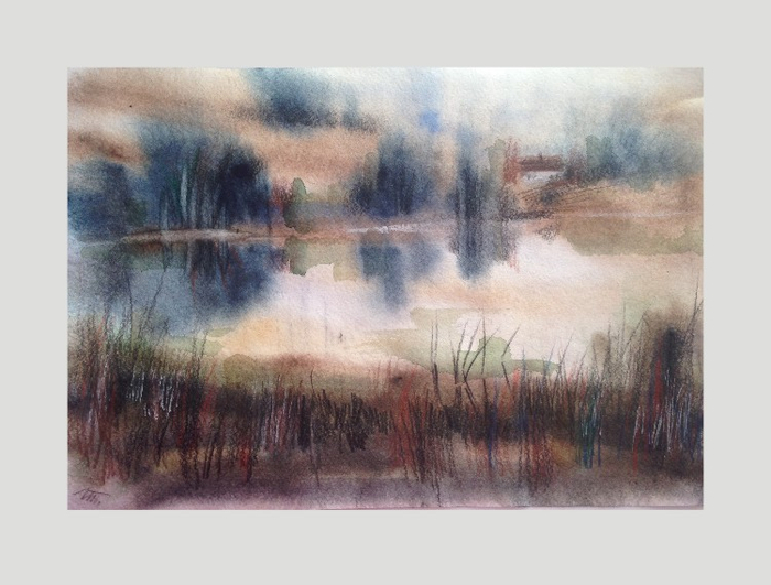 Быстрая аква-мазюлина про карасиный вечер