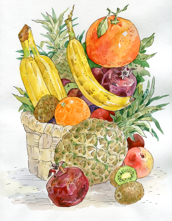 фрукты 2