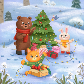 Украшение елки