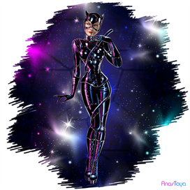 Женщина Кошка Селина