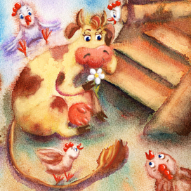 Бурёнка по прозвищу Мурка