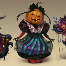 хэллоуинские персонажи