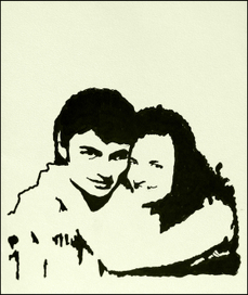 Приглашение на свадьбу. Молодожены.