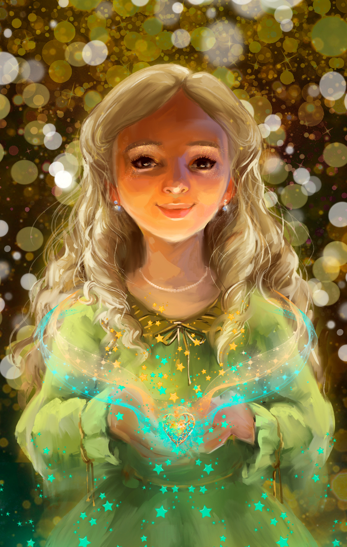 Анхен. Разработка героя к рассказу О.Роя "Хрустальное сердце"