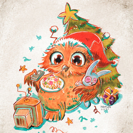 Под ёлочкой