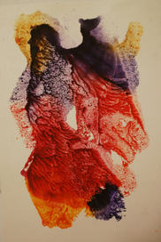 Монотипия. Ангел