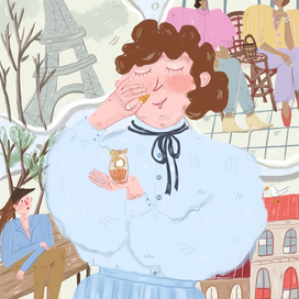 Иллюстрация для Книги «сказки Эльбы. О детских мечтах и взрослых делах» издательство ЭКСМО 