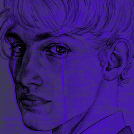 Взгляд цвета индиго