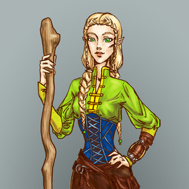 Шэлль, персонаж ДнД