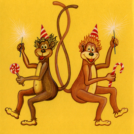 Танцующие обезьянки