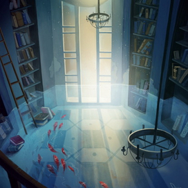 Затопленная библиотека