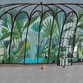 Иллюстрация из книги «Улитка Клара»