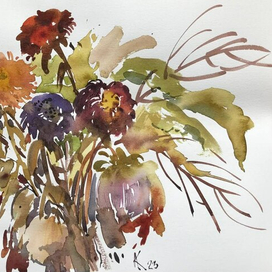 Октябрь. Увядающий букет