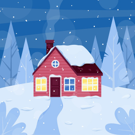 Зимний вечер