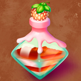 Казуальная иконка бутылка