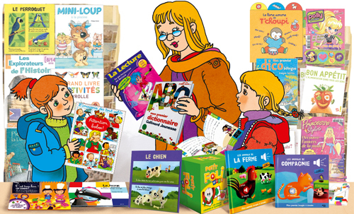 Французский для детей. Как заставить детей любить книгу -- источник знаний