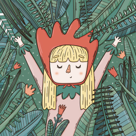 Девочка-цветок