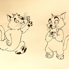 коты романтики