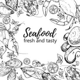 seafood poster