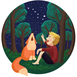  Мальчик и Лисёнок