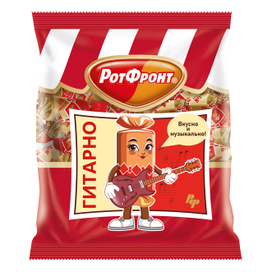 Талисман мультяшная Конфетка батончик бас-гитарист РотФронт