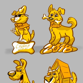 персонажи-собаки 2018