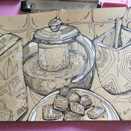 Утренний скетч