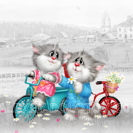 "Далеко, далеко на лугу пасутся ко..." :)