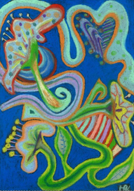 Графическая абстракция Карачевцевой Юли