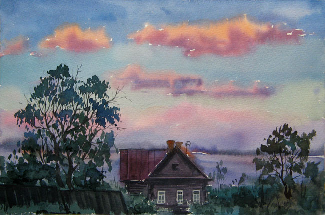 Вечер у реки