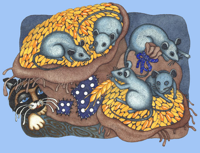 Мышки и зерно